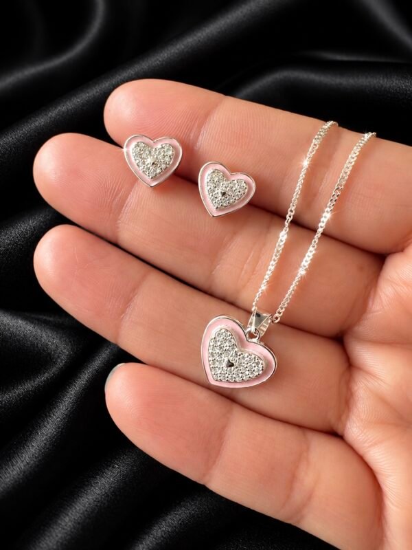 9CDE60BA-F96C-41CF-BBF0-72D85C01E9C5 Conjunto Corazón Rosa 🩷