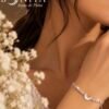 Pulsera Ajustable Luna con Esferas